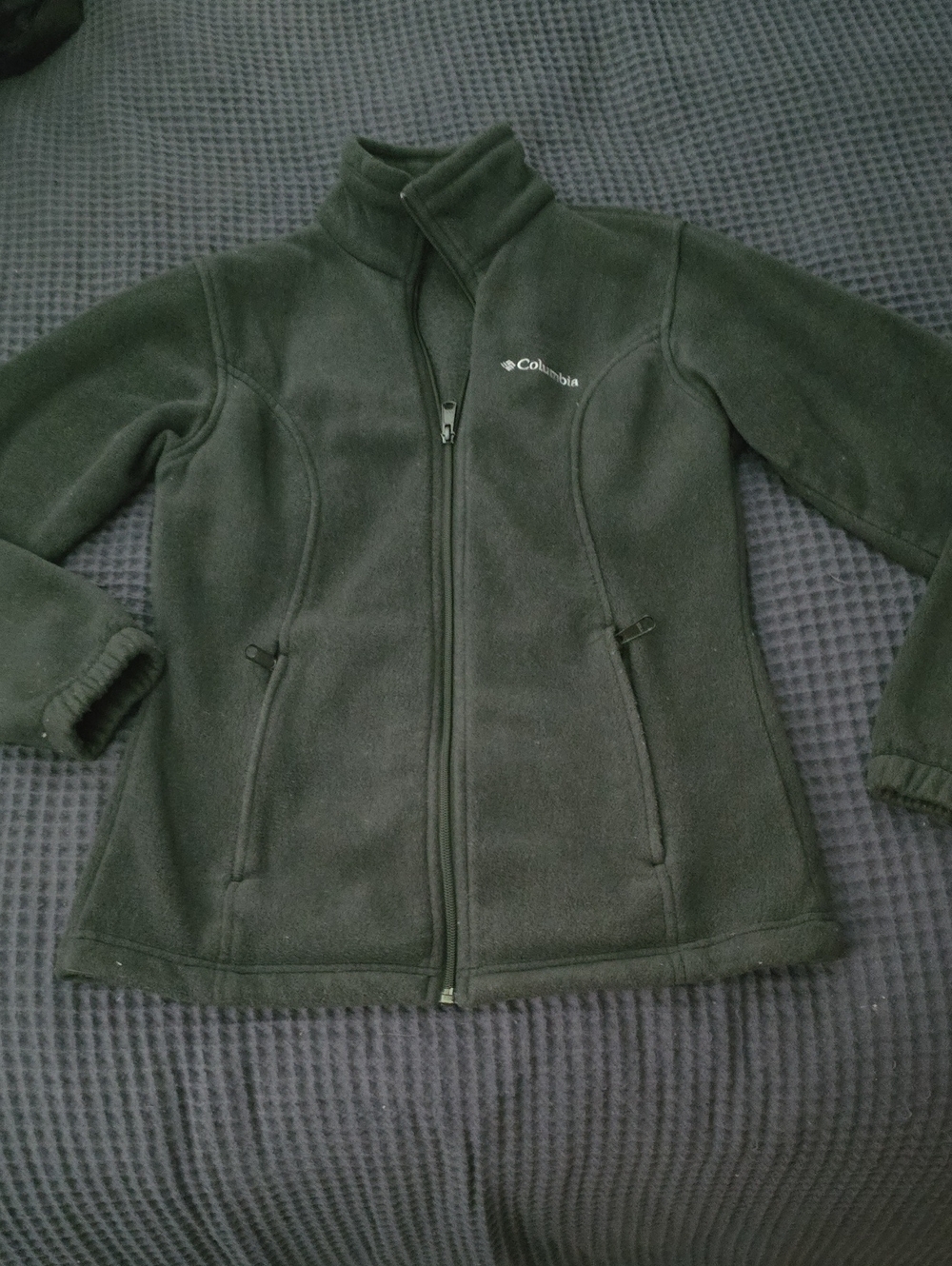 Columbia Black Fleece Full-Zip Jacket